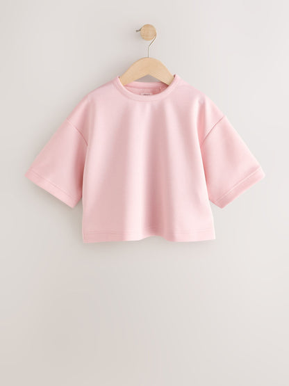 Dsiney Kidz - Pink Supersoft Oversized Boxy T-Shirt (3-16yrs) image 6