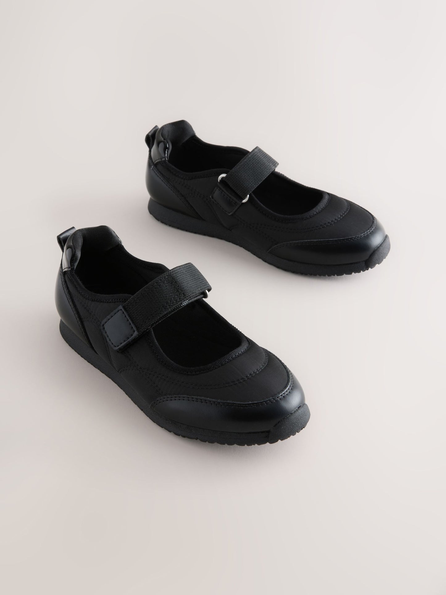 Black Mary Jane Sporty Trainers image 1