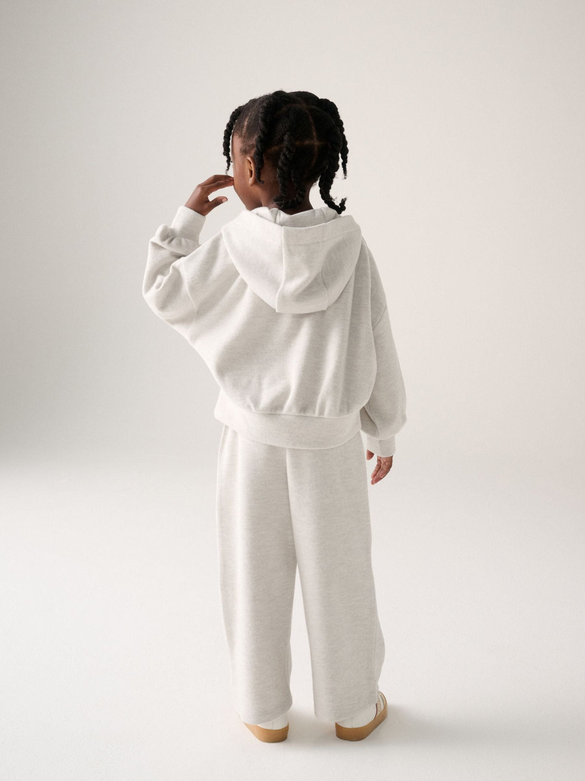 Dsiney Kidz - Baker by Ted Baker Oatmeal 2 Piece Soft Rib Cosy Set image 3