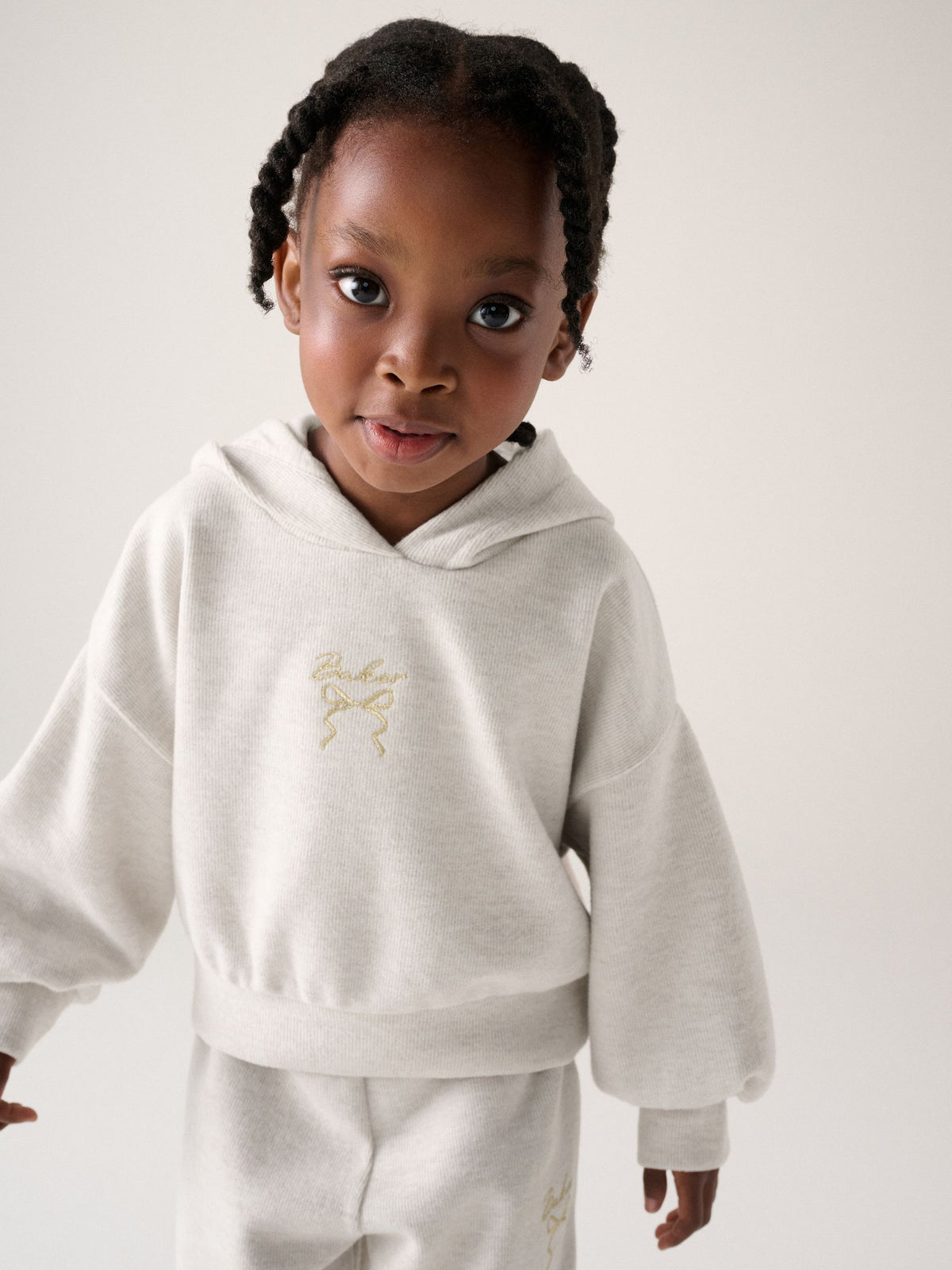 Dsiney Kidz - Baker by Ted Baker Oatmeal 2 Piece Soft Rib Cosy Set image 4