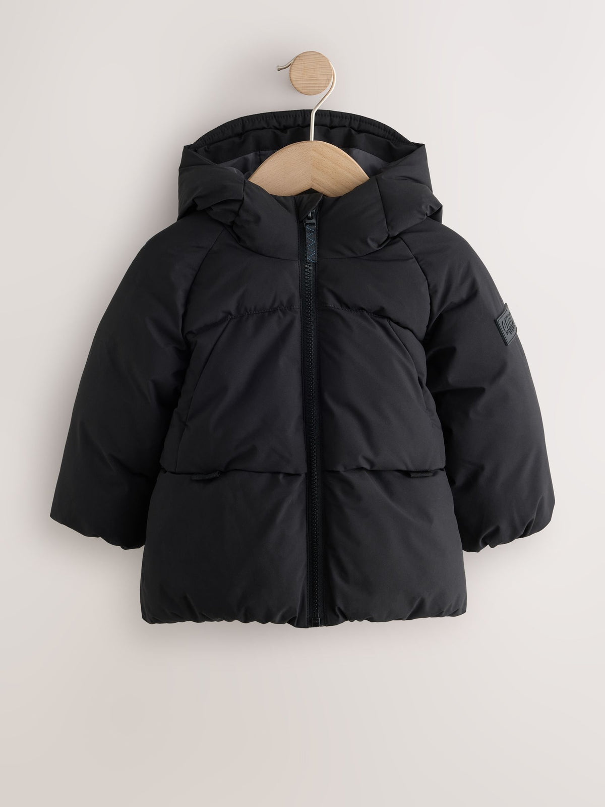 Black Padded Coat (6mths-7yrs) - image 1