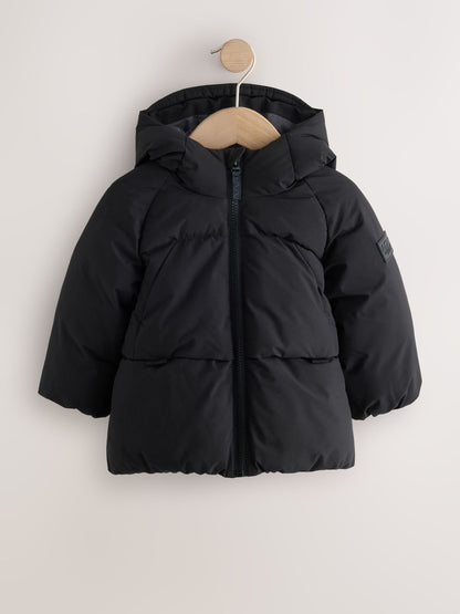 Black Padded Coat (6mths-7yrs) - image 1
