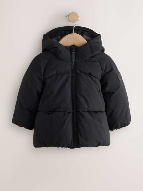 Black Padded Coat (6mths-7yrs) - image 1