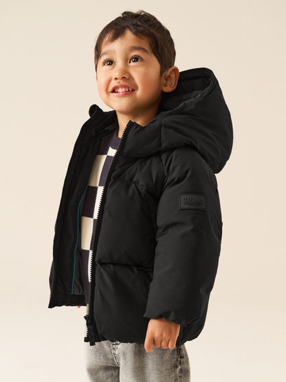 Black Padded Coat (6mths-7yrs) - image 2