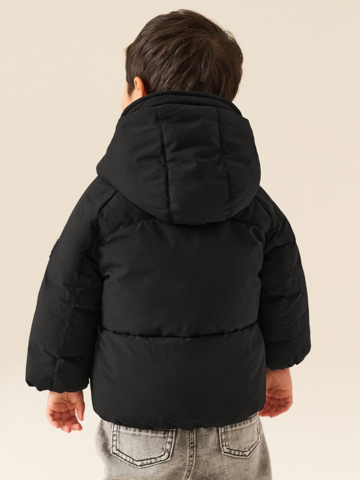 Black Padded Coat (6mths-7yrs) - image 5