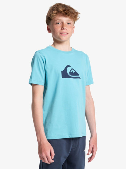 Dsiney Kidz - Quiksilver Blue Comp Logo Short Sleeve T-Shirt image 2