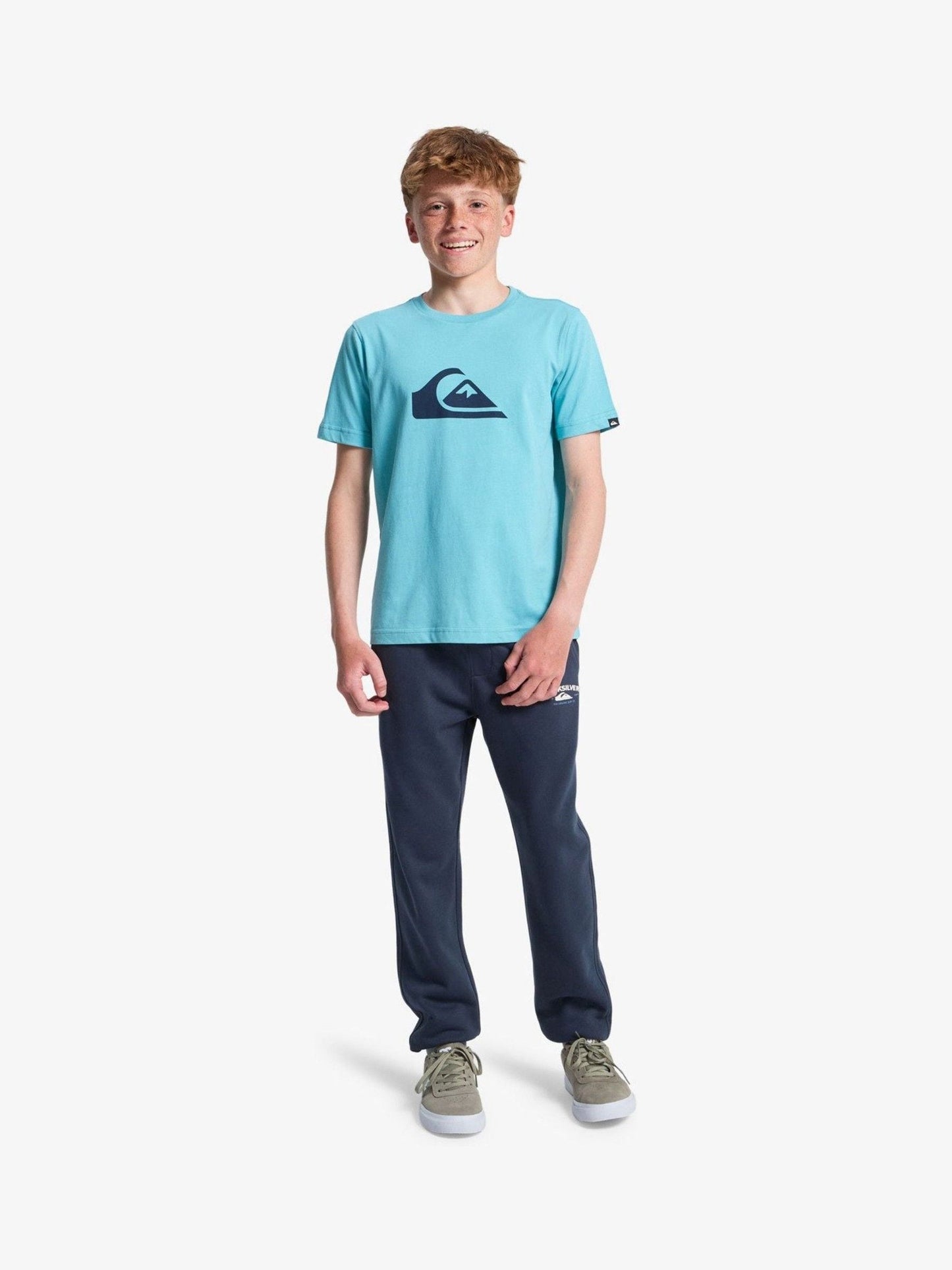 Dsiney Kidz - Quiksilver Blue Comp Logo Short Sleeve T-Shirt image 3