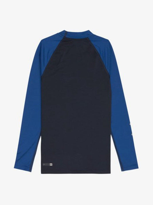 Dsiney Kidz - Quiksilver Blue Everyday UPF50 Long Sleeve Logo Rash Vest image 2
