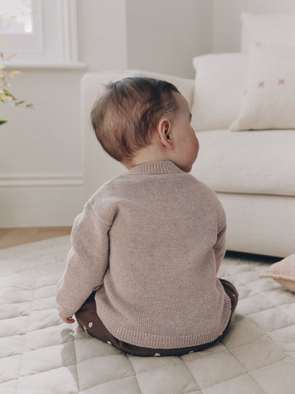 Dsiney Kidz - Brown Bow Knitted Baby Cardigan (0mths-2yrs) image 3