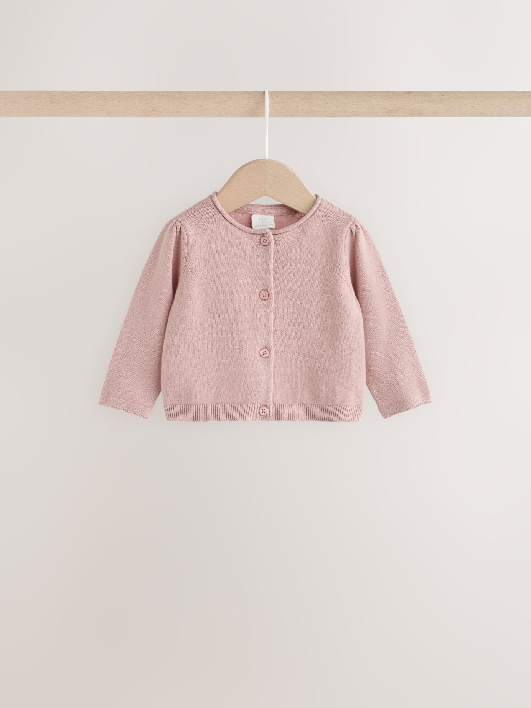 Dsiney Kidz - Pink and White Baby Cardigans 2 Pack (0mths-2yrs) image 3