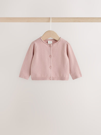 Dsiney Kidz - Pink and White Baby Cardigans 2 Pack (0mths-2yrs) image 3