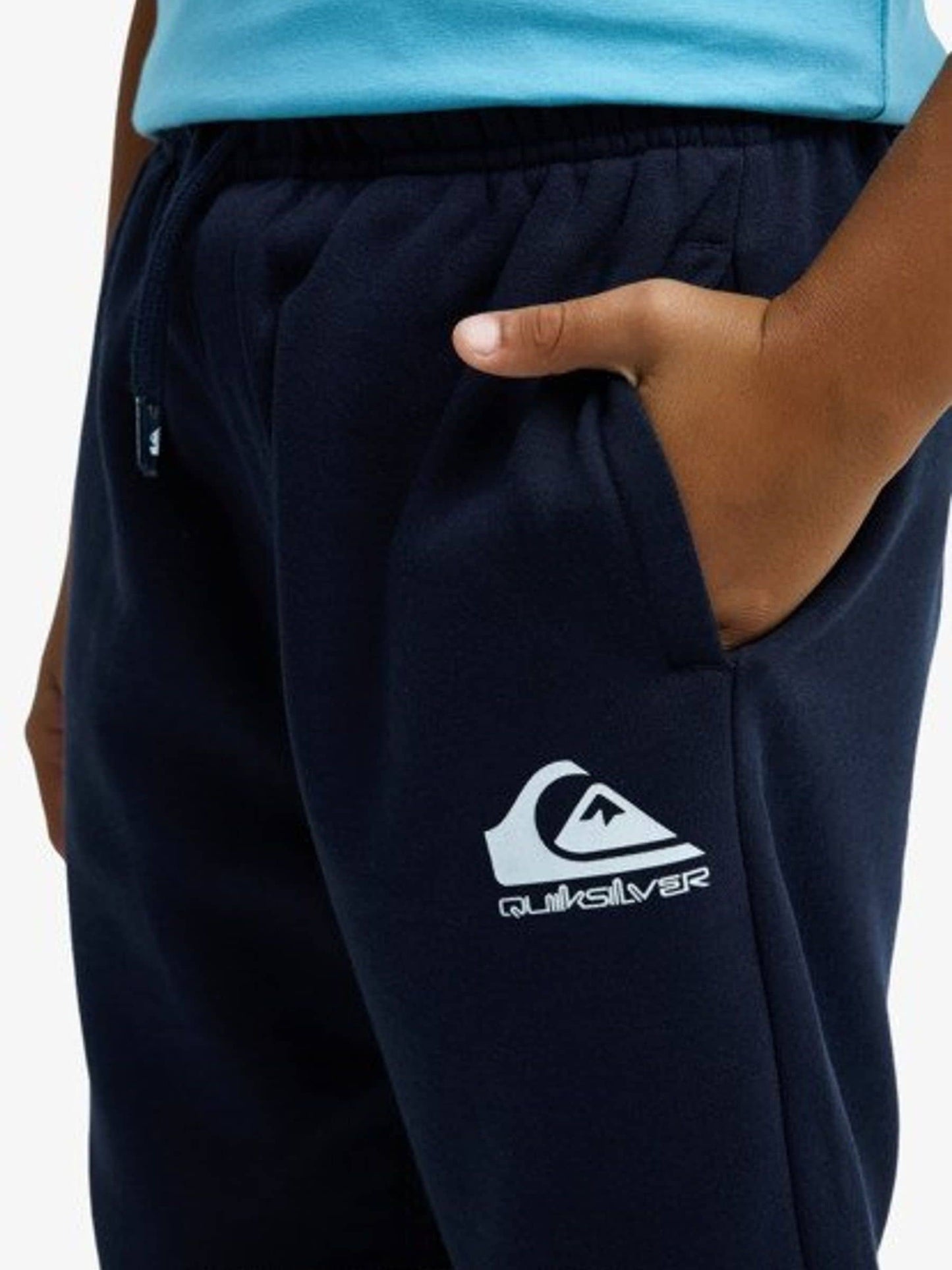 Dsiney Kidz - Quiksilver Navy Easy Day Logo Jogger Shorts image 3