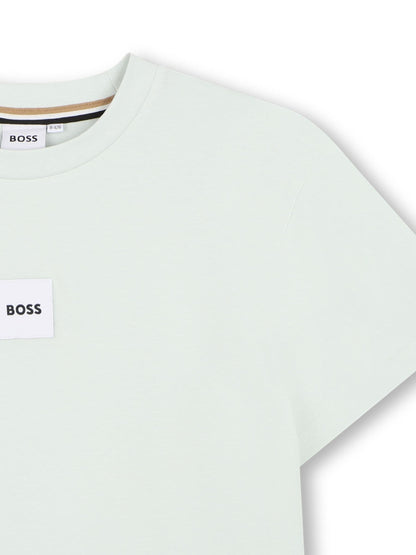 BOSS Green Small Logo Short Sleeve T-Shirt image 3