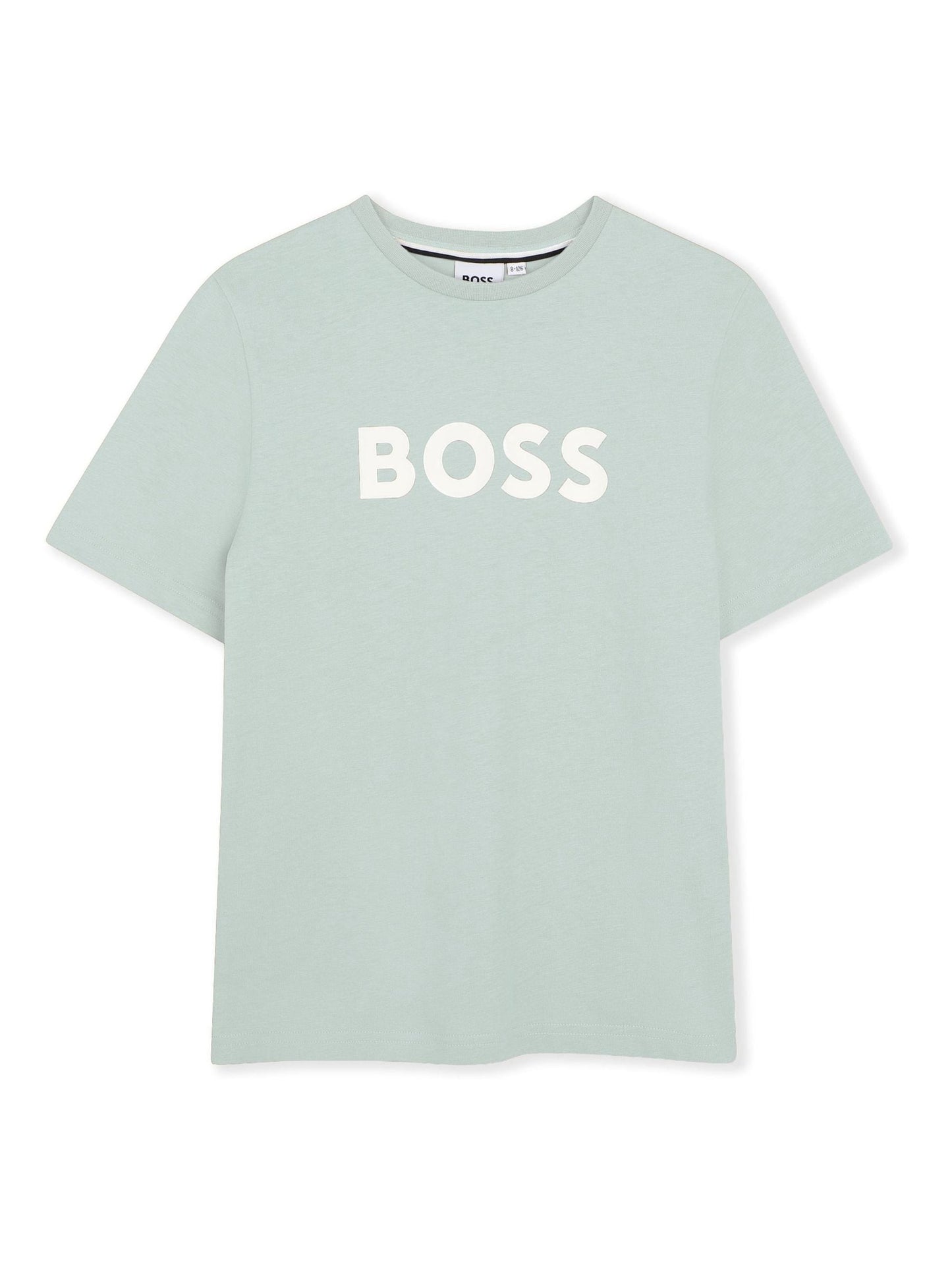BOSS Blue Logo Short Sleeve T-Shirt image 1