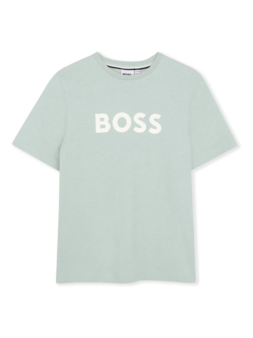 BOSS Blue Logo Short Sleeve T-Shirt image 1