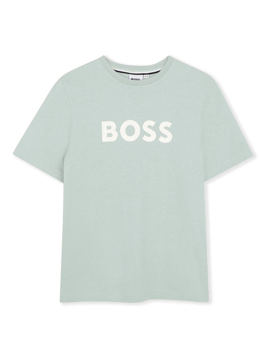 BOSS Blue Logo Short Sleeve T-Shirt image 1