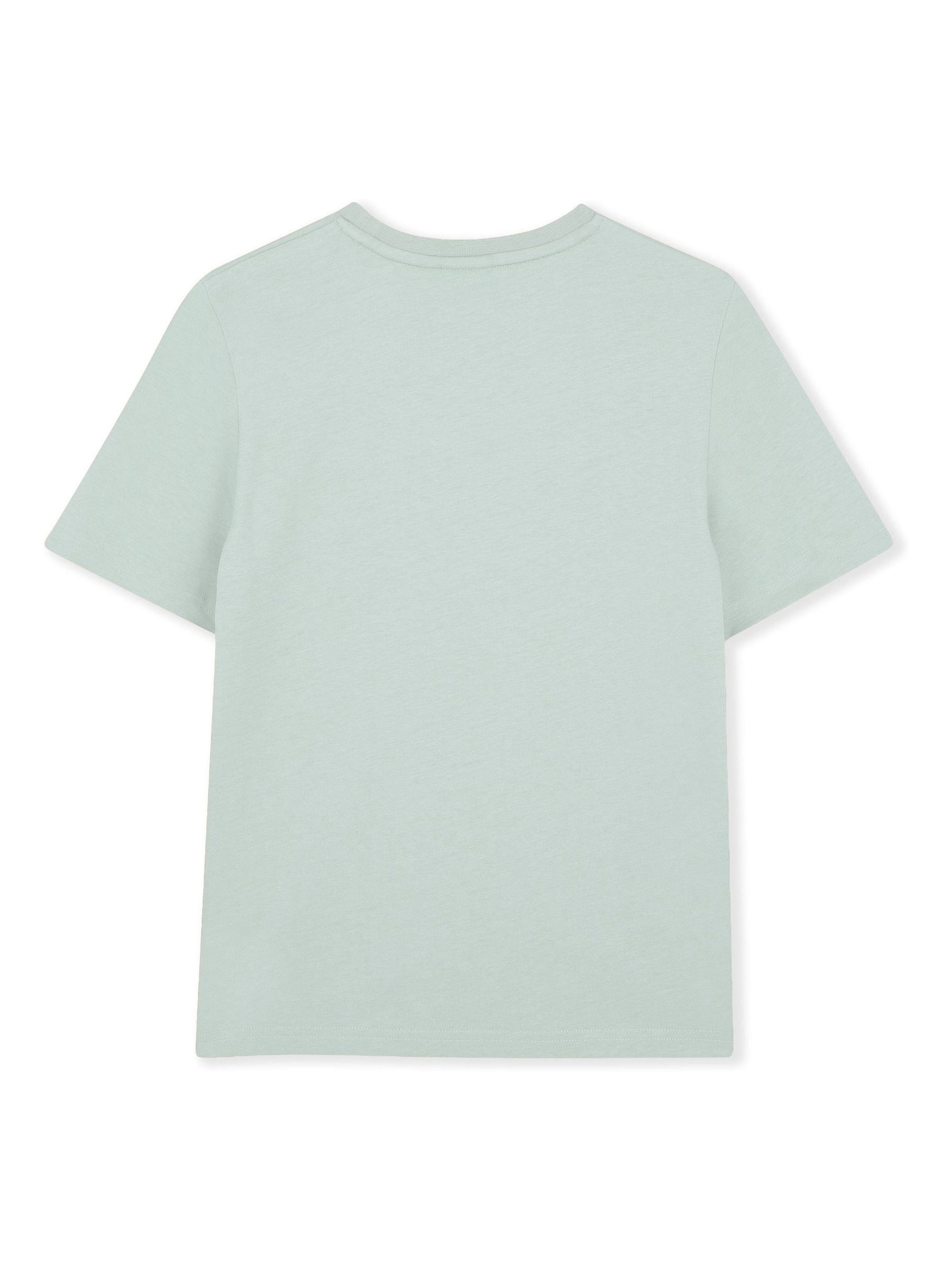 BOSS Blue Logo Short Sleeve T-Shirt image 2