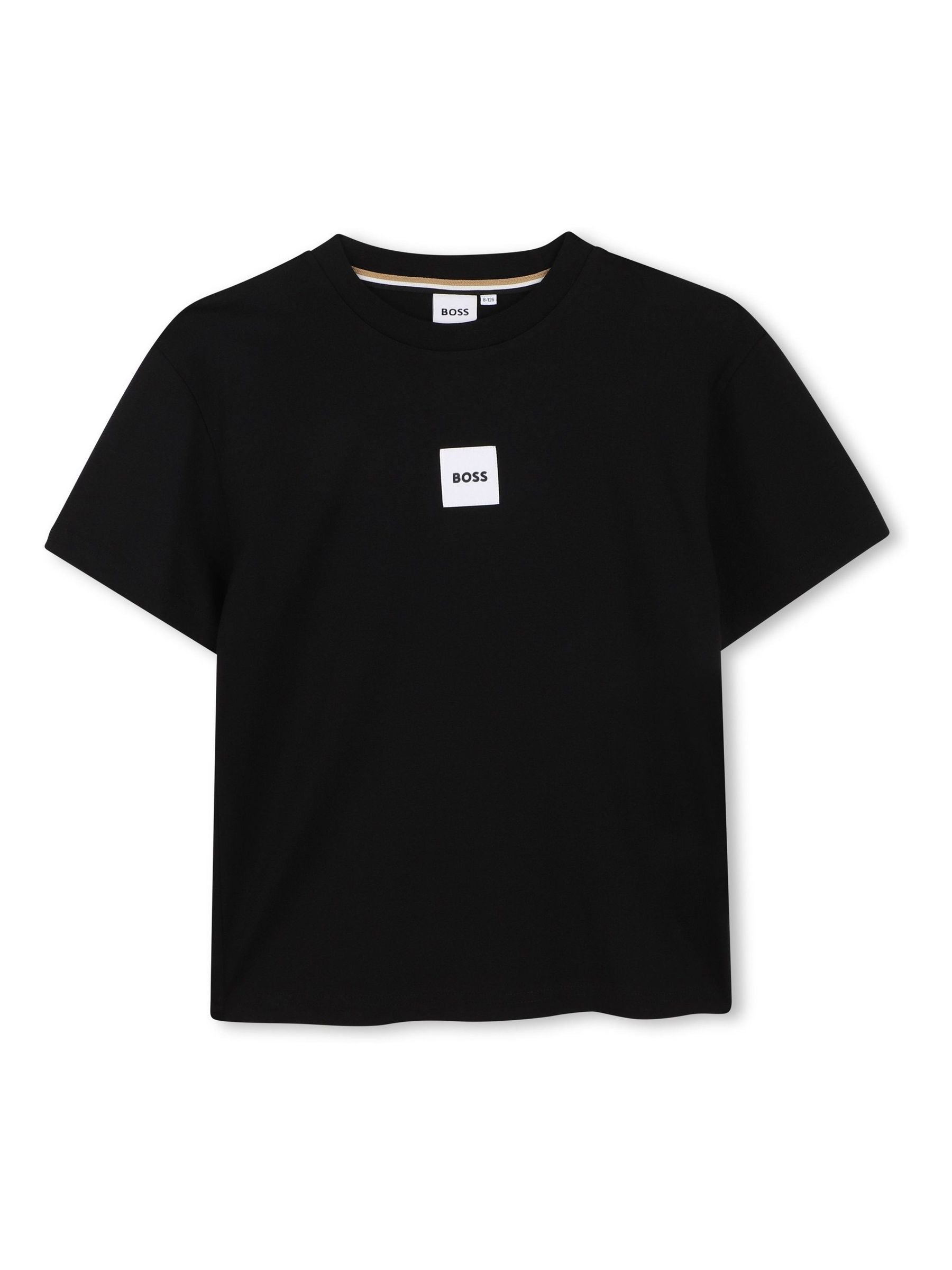 BOSS Black Small Logo Short Sleeve T-Shirt image 1