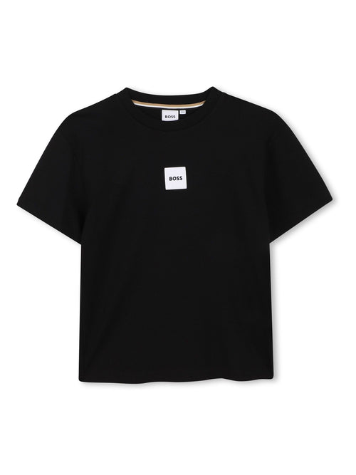 BOSS Black Small Logo Short Sleeve T-Shirt image 1