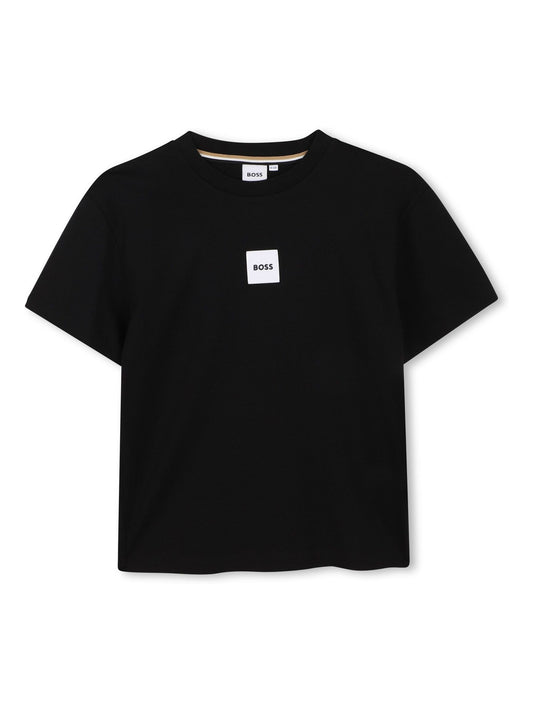 BOSS Black Small Logo Short Sleeve T-Shirt image 1