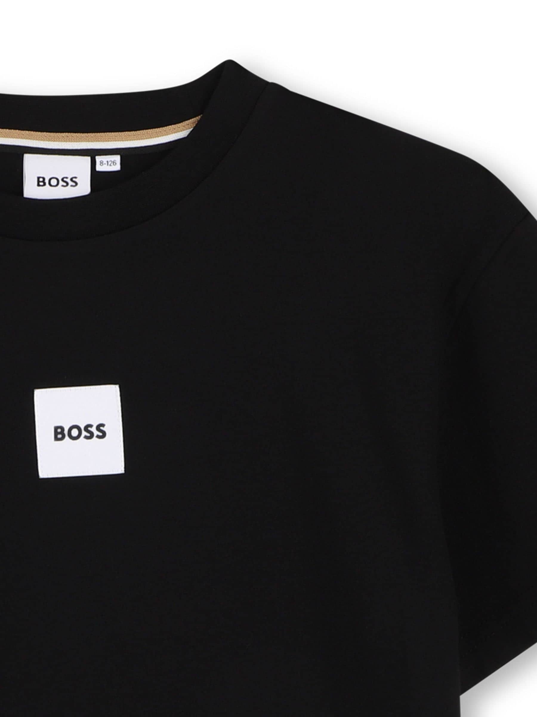 BOSS Black Small Logo Short Sleeve T-Shirt image 3
