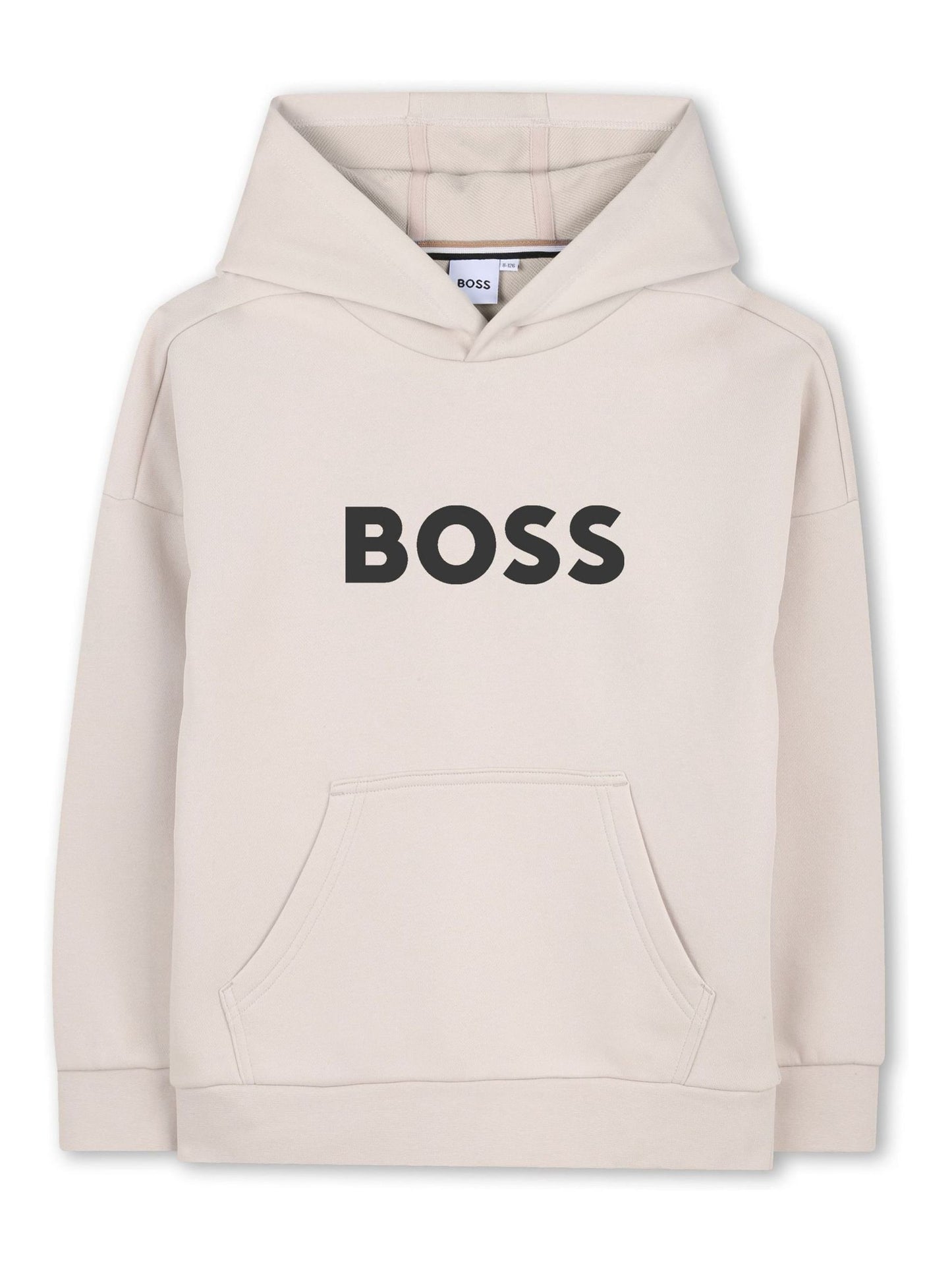 Dsiney Kidz - BOSS Cream Logo Pull Over Hoodie image 3