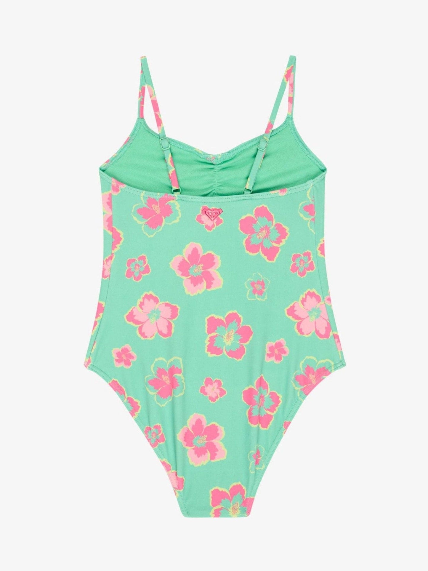 Dsiney Kidz - Roxy Green Floral Tropicool Ruffle Swimsuit image 2