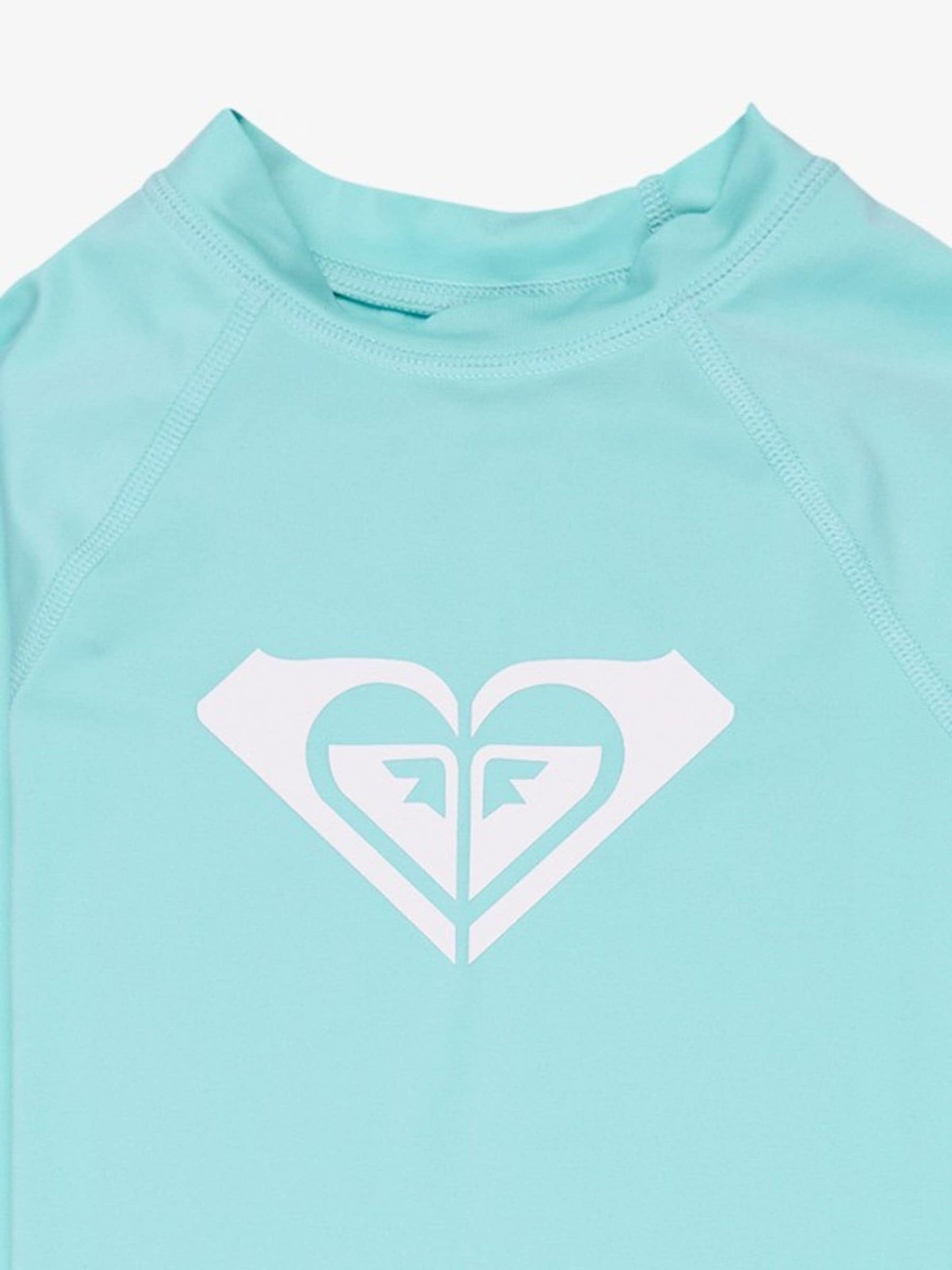 Dsiney Kidz - Roxy Blue Whole Hearted Long Sleeve Logo Rash Vest image 3