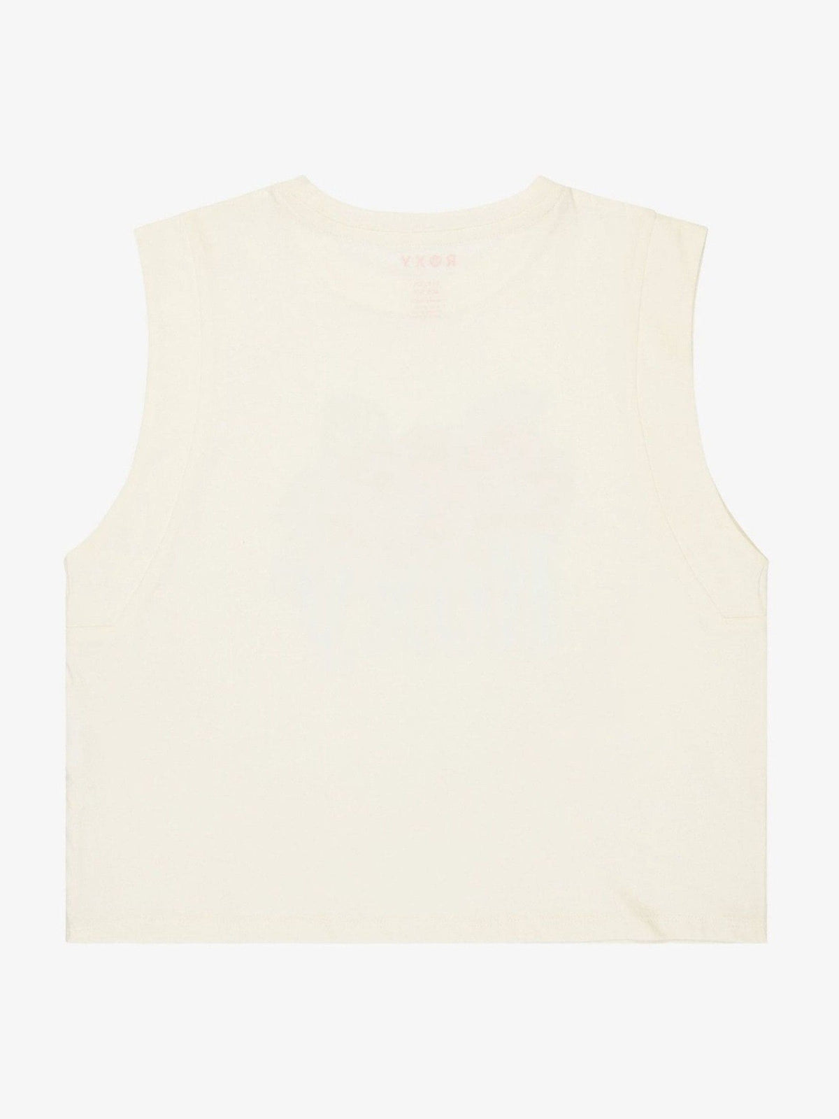 Dsiney Kidz - Roxy Cream Peace Harbour Graphic Logo Tank Top image 2