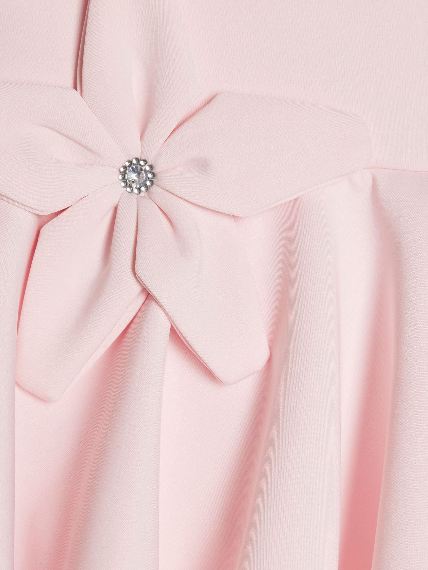 River Island Pink Asymmetric Scuba Dress image 4