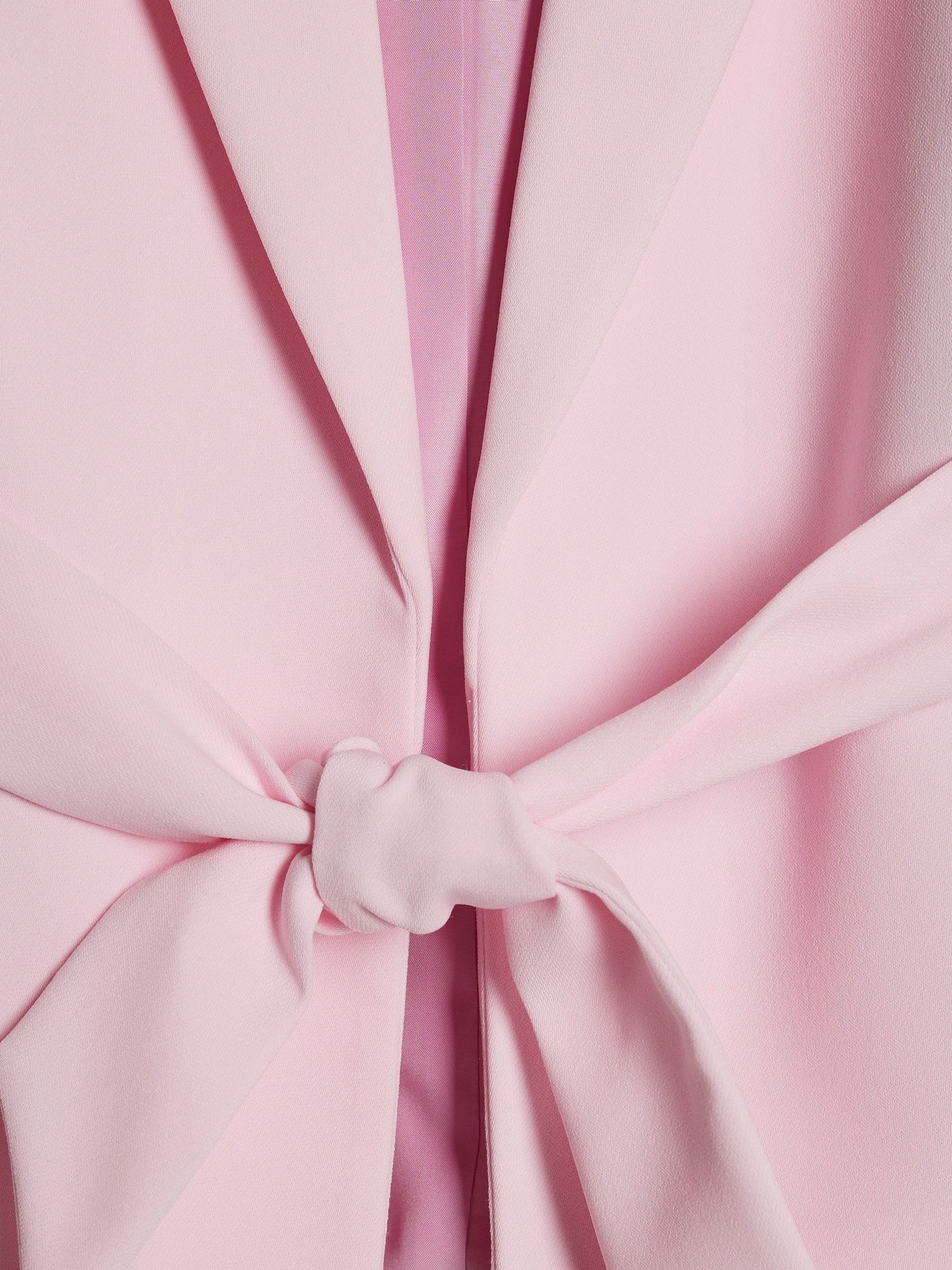 Dsiney Kidz - River Island Pink Sleeveless Blazer & Pleated Trousers Set image 4