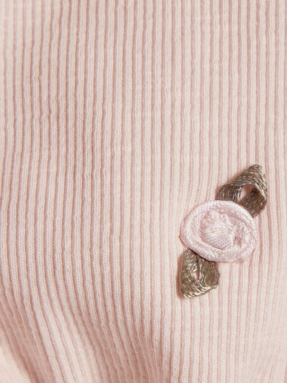 River Island Pink Collared Romperset image 3