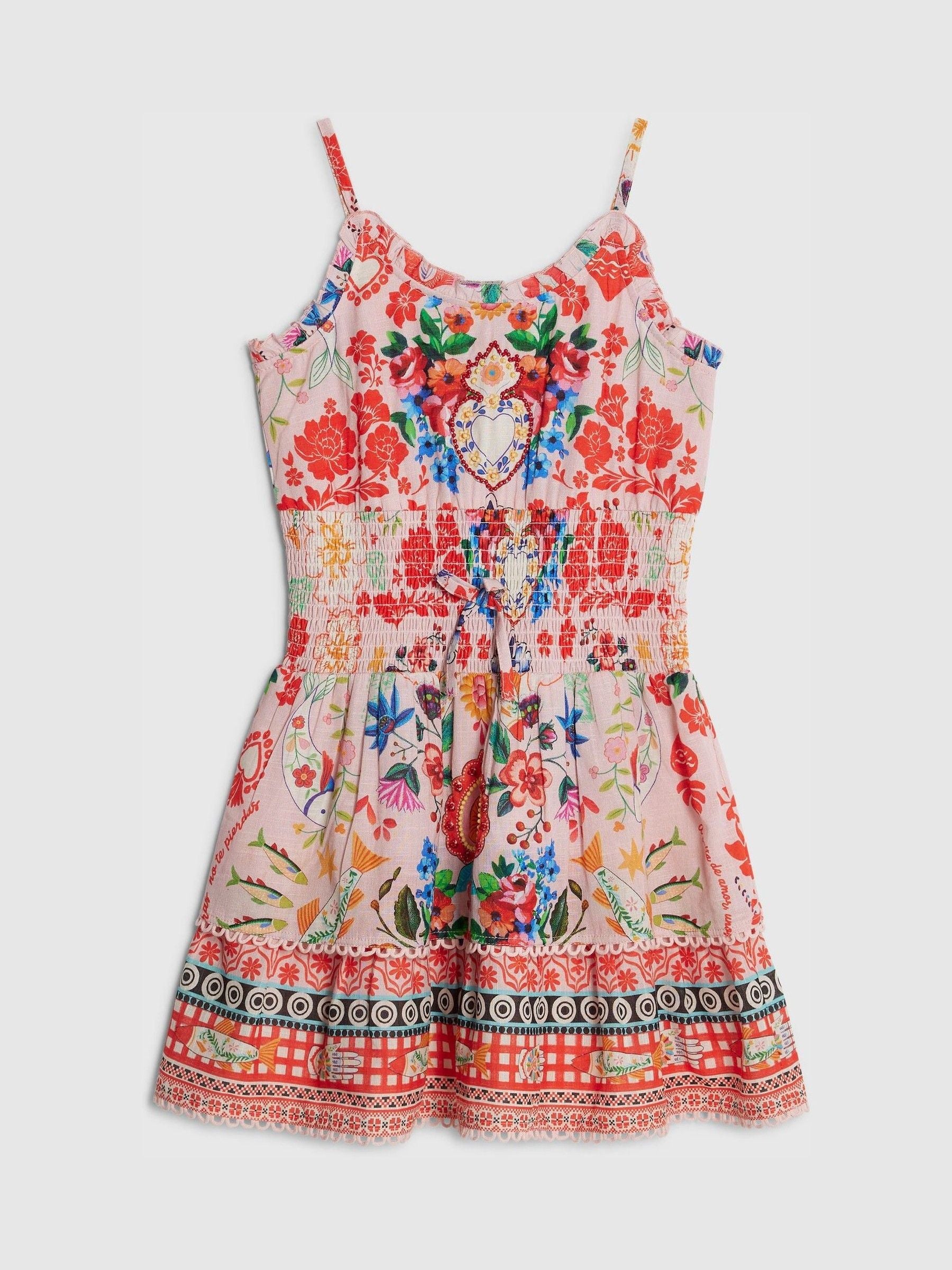 River Island Red Mexicana Cami Mini Dress image 3