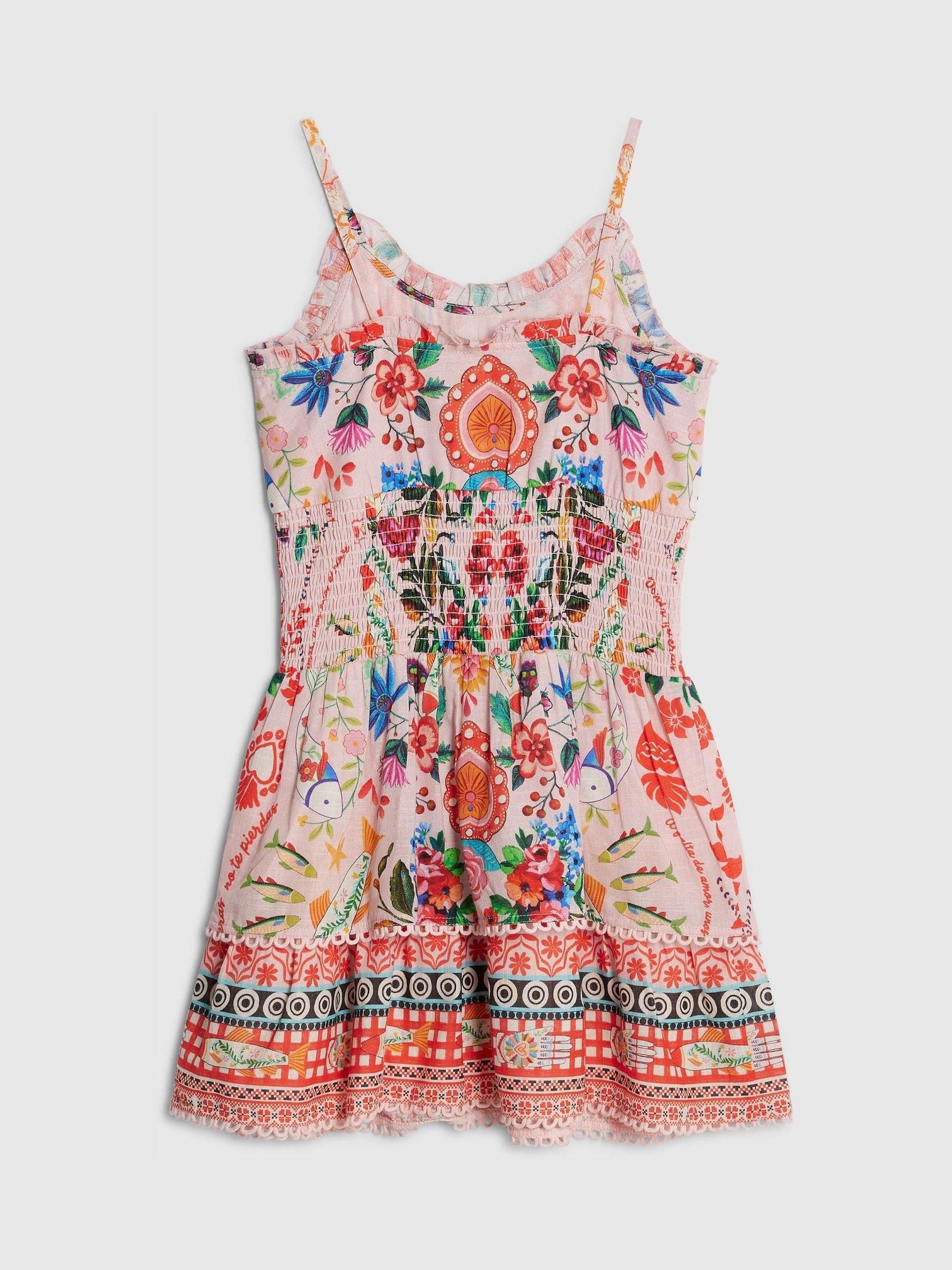 River Island Red Mexicana Cami Mini Dress image 4