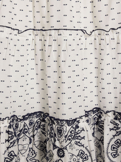 Dsiney Kidz - River Island White Mexicana Top & Maxi Skirt Set image 4