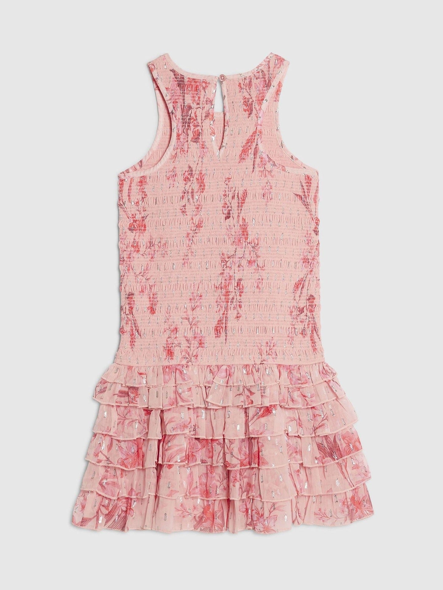 River Island Pink Chiffon Hem Rara Dress image 2