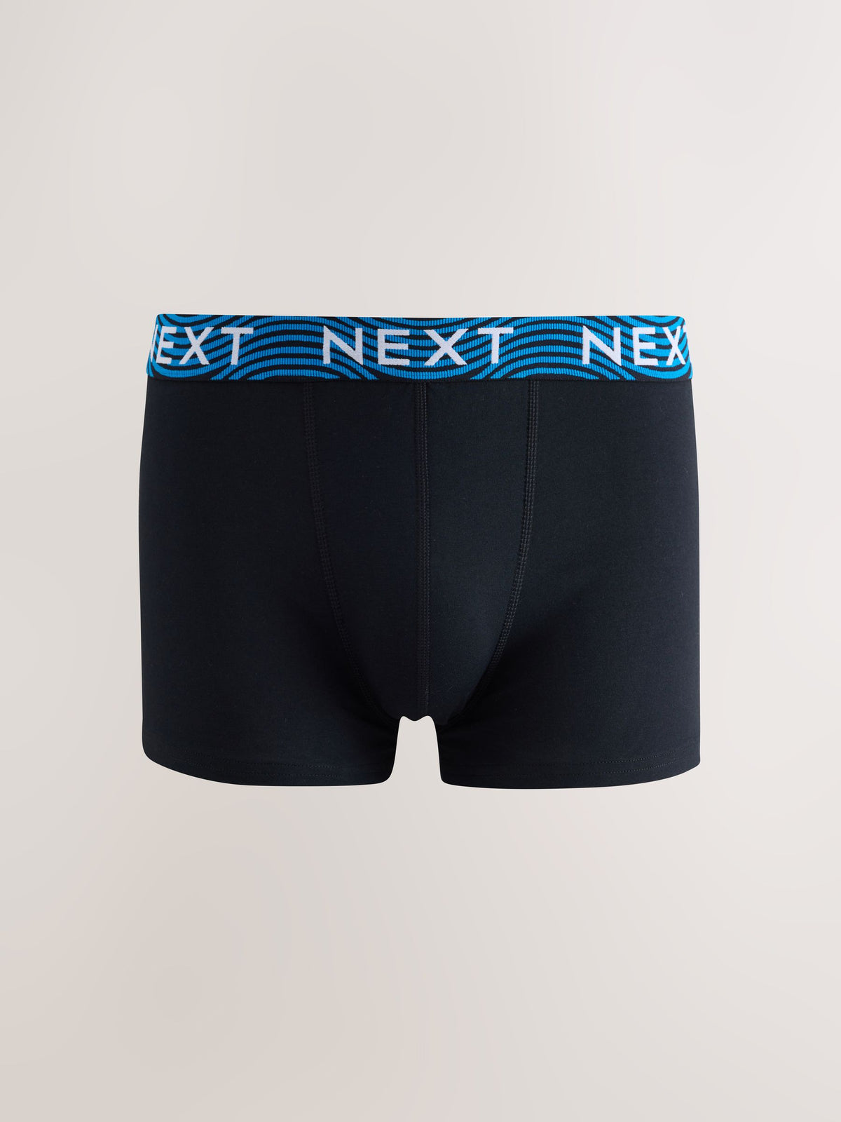 Dsiney Kidz - Black Bright Pattern Waistband Hipster Cotton Rich Boxers 5 Pack image 2