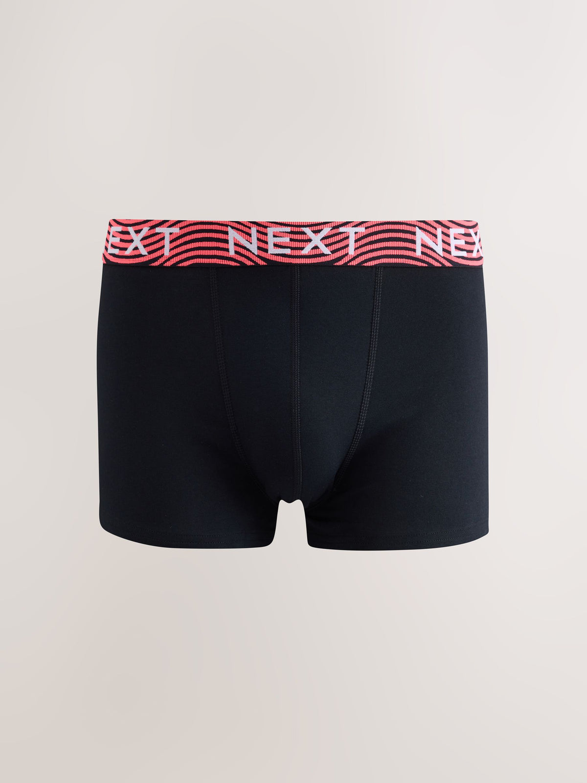 Dsiney Kidz - Black Bright Pattern Waistband Hipster Cotton Rich Boxers 5 Pack image 5