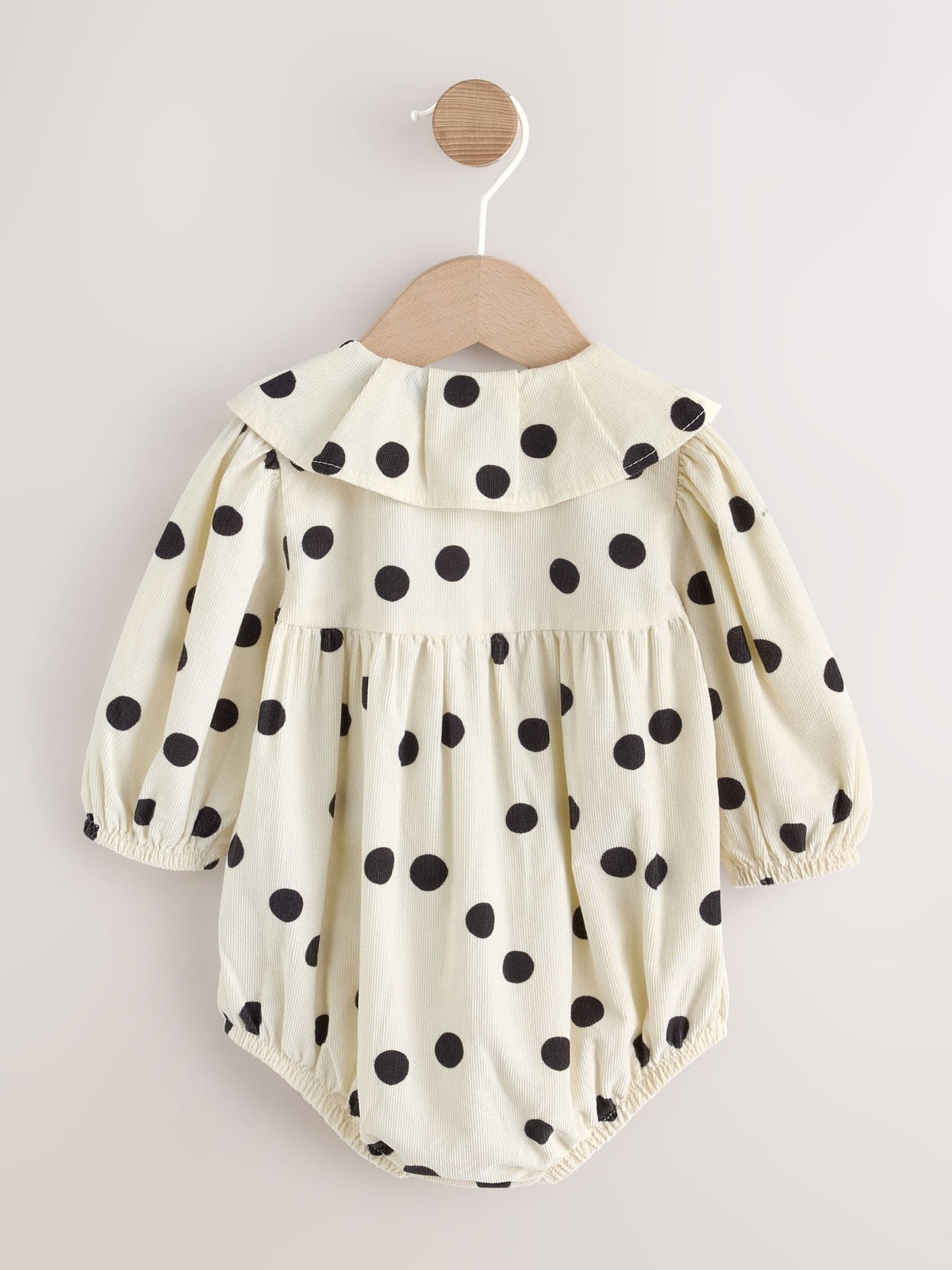 Monochrome Spot Baby Romper And Tights 2 Piece Set (0mths-2yrs) - image 2