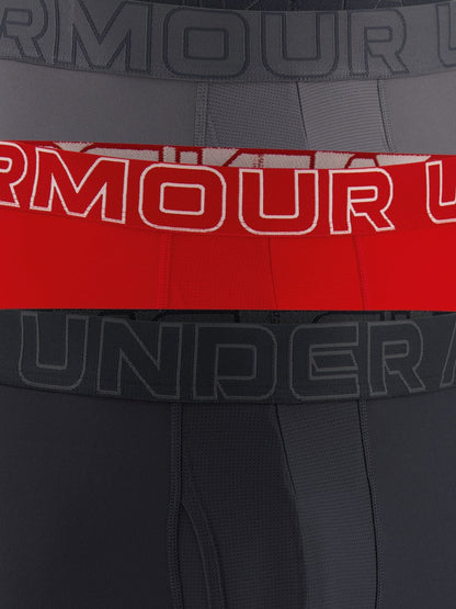 Dsiney Kidz - Under Armour Grey Performance Tech 6inch Boxers 3 Pack image 5