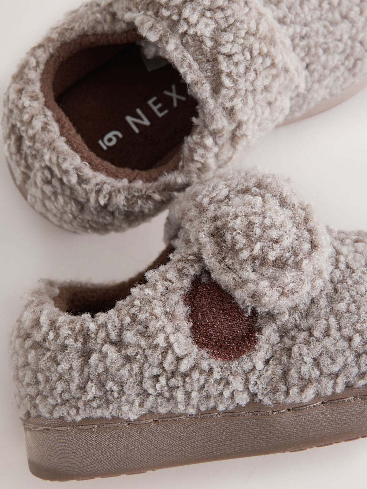 Dsiney Kidz - Neutral Borg Warm Lined Touch Fastening Cupsole Slippers image 4