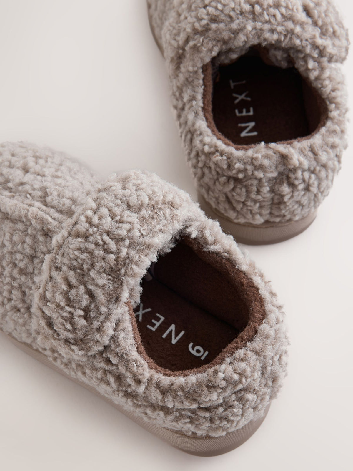 Dsiney Kidz - Neutral Borg Warm Lined Touch Fastening Cupsole Slippers image 5