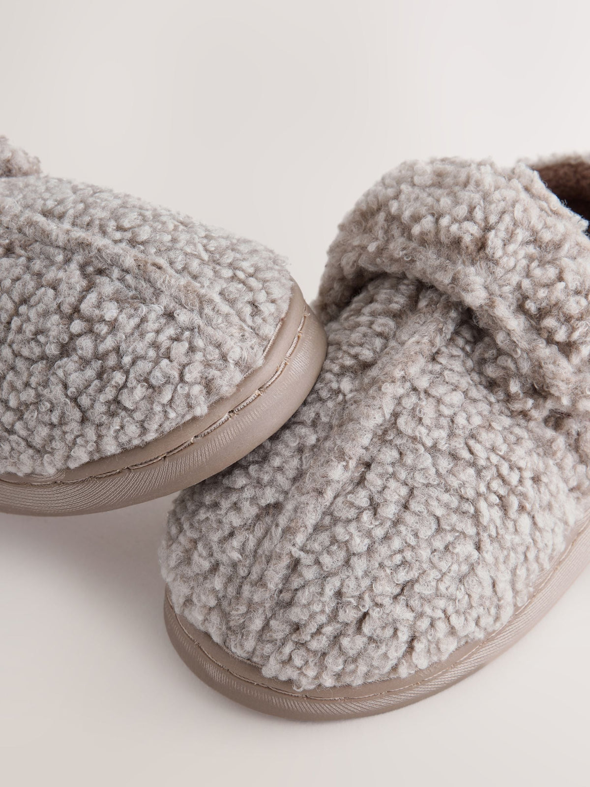 Dsiney Kidz - Neutral Borg Warm Lined Touch Fastening Cupsole Slippers image 6