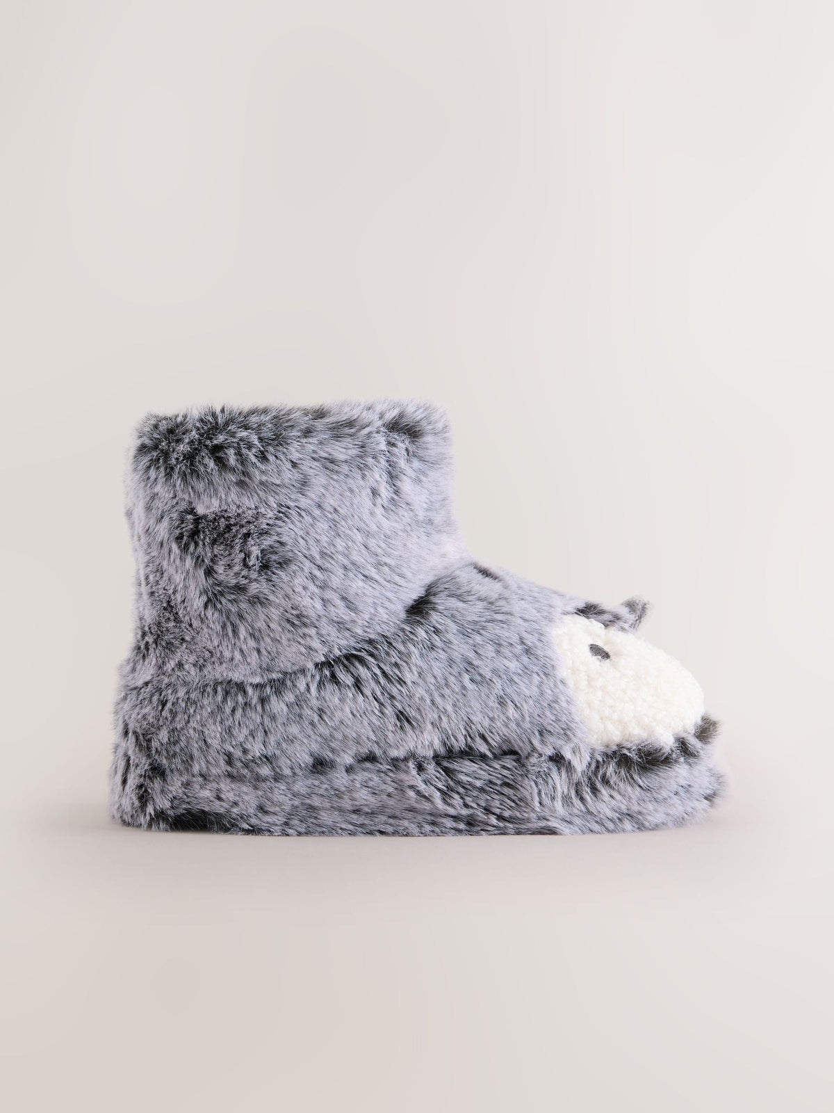 Dsiney Kidz - Grey Penguin Pull On Novelty Slipper Boots image 2