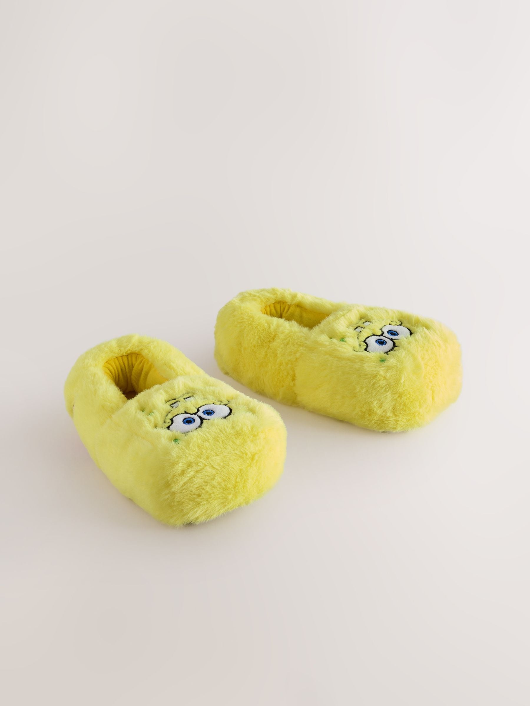 Dsiney Kidz - Yellow Spongebob Novelty Slippers image 1
