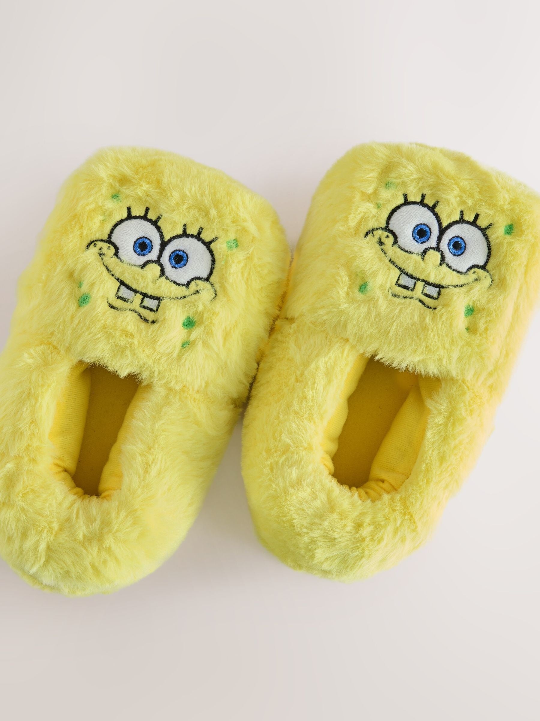 Dsiney Kidz - Yellow Spongebob Novelty Slippers image 5
