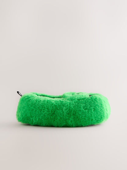 Green Minecraft Novelty Slippers image 2