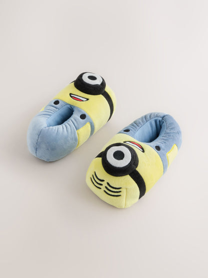 Dsiney Kidz - Yellow Minions Novelty Slippers image 1