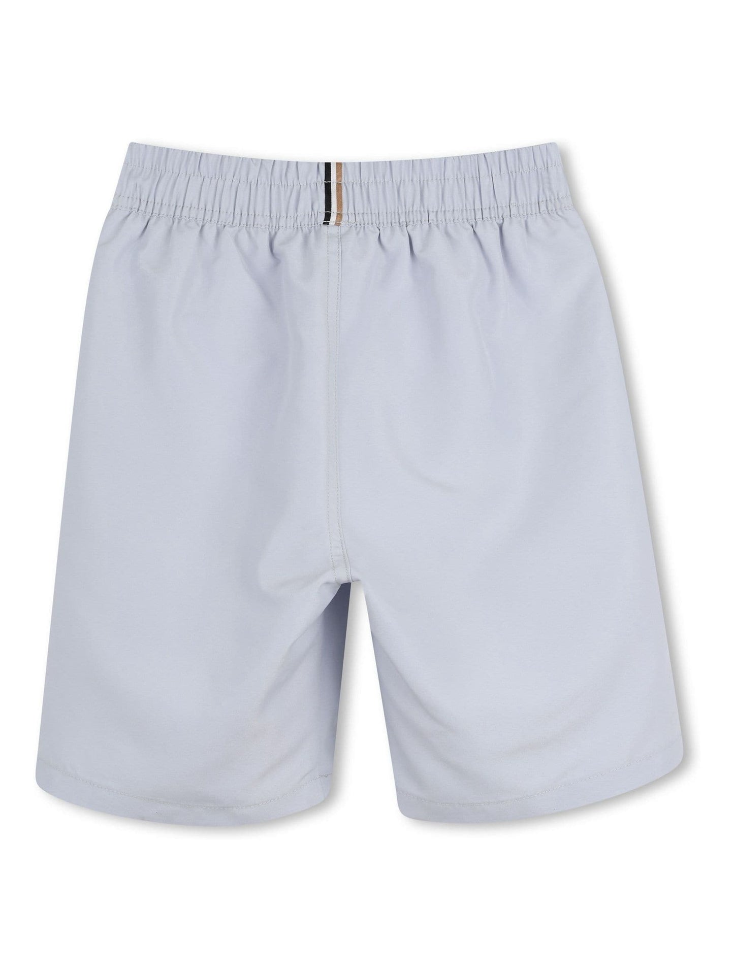 BOSS Blue Leg Logo Swim Shorts image 2