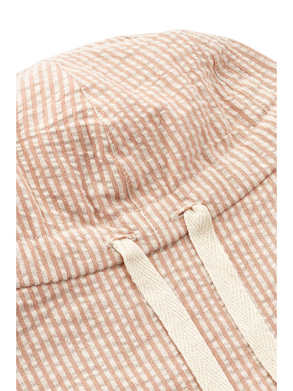 Liewood Pink Gorm Reversible Seersucker Sun Hat With Ears image 3